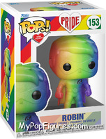 Robin (Rainbow Glitter) from Heroes - Pride Pop! manufactured by Funko [Front]