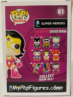 Star Sapphire Wonder Woman (Metallic) from Heroes - DC Super Heroes Pop! manufactured by Funko [Back]