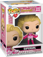 Supergirl (Pink) from Heroes - DC Comics Bombshells Pop! manufactured by Funko [Front]