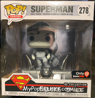 Superman (Black / White) from Heroes - DC Collection Pop! manufactured by Funko [Front]