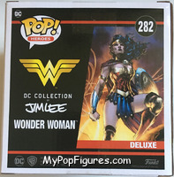 Wonder Woman (Black / White) from Heroes - DC Collection Pop! manufactured by Funko [Back]