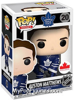 Auston Matthews (Blue Jersey) (Maple Leafs) from Hockey - Pop! Vinyl Figures manufactured by Funko [Front]