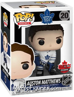 Auston Matthews (White Jersey) (Maple Leafs) from Hockey - Pop! Vinyl Figures manufactured by Funko [Front]