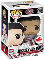 Carey Price (Canadiens) (White Jersey) from Hockey - Pop! Vinyl Figures manufactured by Funko [Front]