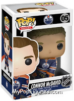 Connor McDavid (Blue Jersey) (Oilers) from Hockey - Pop! Vinyl Figures manufactured by Funko [Front]