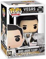 Marc-Andre Fleury (White Jersey) (Golden Knights) from Hockey - Pop! Vinyl Figures manufactured by Funko [Front]