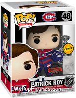 Patrick Roy (Stanley Cup) (Chase) from Hockey - Pop! Vinyl Figures manufactured by Funko [Front]