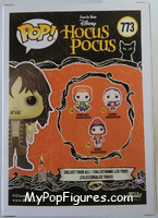 Billy Butherson from Hocus Pocus - Pop! Vinyl Figures manufactured by Funko [Back]