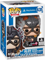 Aloy (Shadow Stalwart Armor) from Horizon Zero Dawn - Pop! Vinyl Figures manufactured by Funko [Front]