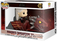 Rhaenyra Targaryen with Meleys from House of the Dragon - Pop! Rides manufactured by Funko [Front]