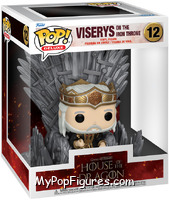 Viserys (On the Iron Throne) (Deluxe) from House of the Dragon - Pop! Vinyl Figures manufactured by Funko [Front]