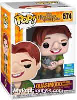 Quasimodo (Holding Gargoyle) from Hunchback of Notre Dame - Pop! Vinyl Figures manufactured by Funko [Front]