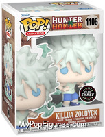 Killua Zoldyck (Glows in the Dark) (Chase) from Hunter x Hunter - Pop! Vinyl Figures manufactured by Funko [Front]