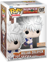 Killua Zoldyck (Skateboard) from Hunter x Hunter - Pop! Vinyl Figures manufactured by Funko [Front]