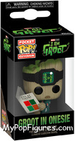 Groot in Onesie from I Am Groot - Pop! Keychains manufactured by Funko [Front]