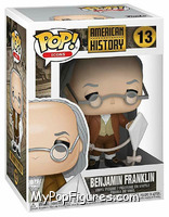 Benjamin Franklin from Icons - Pop! Vinyl Figures manufactured by Funko [Front]