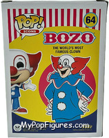 Bozo the Clown from Icons - Pop! Vinyl Figures manufactured by Funko [Back]