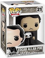 Edgar Allan Poe (Skull) from Icons - Pop! Vinyl Figures manufactured by Funko [Front]