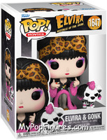 Elvira & Gonk from Icons - Pop! Vinyl Figures manufactured by Funko [Front]