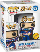 Evel Knievel (Blue Suit) (Chase) from Icons - Pop! Vinyl Figures manufactured by Funko [Front]