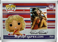 Farrah Fawcett from Icons - Pop! Vinyl Figures manufactured by Funko [Back]