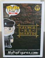 George R. R. Martin from Icons - Pop! Vinyl Figures manufactured by Funko [Back]