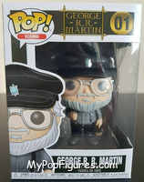 George R. R. Martin from Icons - Pop! Vinyl Figures manufactured by Funko [Front]