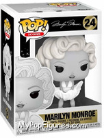 Marilyn Monroe (Black & White) from Icons - Pop! Vinyl Figures manufactured by Funko [Front]