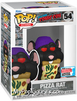 Pizza Rat (Purple Hat) from Icons - Pop! Vinyl Figures manufactured by Funko [Front]