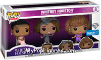 Whitney Houston 3-Pack (Diamond) from Icons - Pop! Vinyl Figures manufactured by Funko [Front]