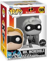 Mr. Incredible (20th Anniversary) (Black & White) (Chase) from Incredibles - Pop! Vinyl Figures manufactured by Funko [Front]