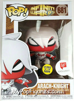 Arach-Knight (Glows in the Dark) from Infinity Warps - Infinity Warps Pop! manufactured by Funko [Front]