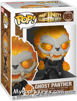 Ghost Panther from Infinity Warps - Infinity Warps Pop! manufactured by Funko [Front]