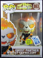 Ghost Panther (Glows in the Dark) from Infinity Warps - Infinity Warps Pop! manufactured by Funko [Front]