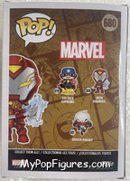 Iron Hammer (Glows in the Dark) from Infinity Warps - Infinity Warps Pop! manufactured by Funko [Back]