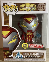 Iron Hammer (Glows in the Dark) from Infinity Warps - Infinity Warps Pop! manufactured by Funko [Front]