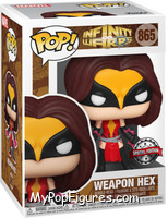 Weapon Hex from Infinity Warps - Infinity Warps Pop! manufactured by Funko [Front]