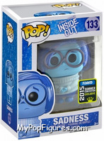 Sadness (Glitter) from Inside Out - Pop! Vinyl Figures manufactured by Funko [Front]