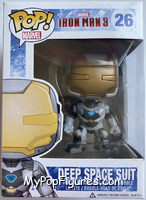 Iron Man (Deep Space Suit) (Mark XXXIX) from Iron Man - Iron Man 3 Pop! manufactured by Funko [Front]