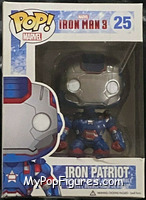 Iron Patriot from Iron Man - Iron Man 3 Pop! manufactured by Funko [Front]