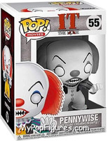 Pennywise (Black & White) from IT - Pop! Vinyl Figures manufactured by Funko [Front]