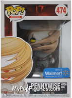 Pennywise (Wig / Yellow Eyes) from IT - Pop! Vinyl Figures manufactured by Funko [Front]