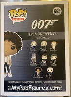 Eve Moneypenny (Skyfall) from James Bond - Pop! Vinyl Figures manufactured by Funko [Back]