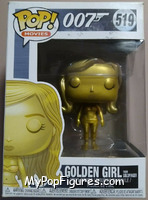 Golden Girl (Goldfinger) from James Bond - Pop! Vinyl Figures manufactured by Funko [Front]