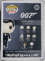 James Bond (GoldenEye) from James Bond - Pop! Vinyl Figures manufactured by Funko [Back]