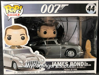 James Bond with Aston Martin DB5 (Rides) from James Bond - Pop! Vinyl Figures manufactured by Funko [Front]