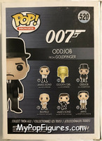 Oddjob (Goldfinger) from James Bond - Pop! Vinyl Figures manufactured by Funko [Back]