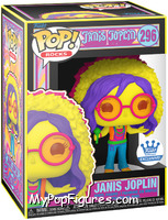 Janis Joplin (Black Light) from Janis Joplin - Pop! Vinyl Figures manufactured by Funko [Front]