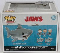 Great White Shark from Jaws - Pop! Vinyl Figures manufactured by Funko [Back]