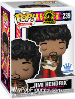 Jimi Hendrix from Jimi Hendrix - Pop! Vinyl Figures manufactured by Funko [Front]